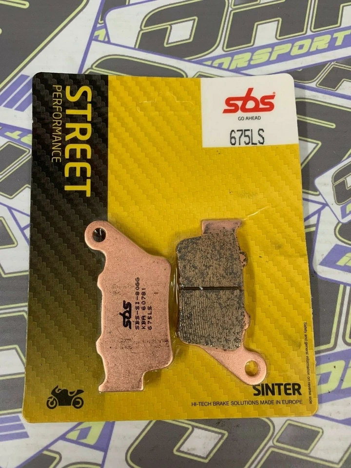 SBS Street Sinter HH REAR Brake Pads for BMW F650GS F650 GS ABS 2001-2012 - NEW - Image 1 of 1