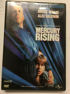 DVD Mercury Rising Bruce Willis Alic Baldwin Miko Hughes ©1998 Universal - Picture 1 of 3
