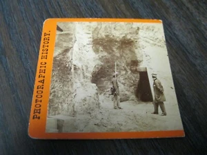 1/2 Stereoview The war for the union war views #2380 Cornwallis' cave - Picture 1 of 2