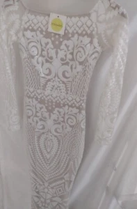 Beautiful Sequin, Off the shoulder, Slim Formal Gown - Picture 1 of 5