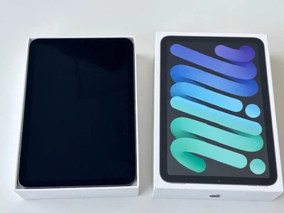 Apple iPad mini 6. Gen 64GB, Wi-Fi + 5G (Ohne Simlock), 8,3 Zoll - Space Grau - Bild 1 von 4