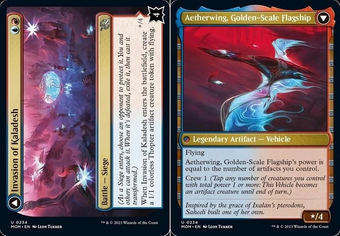 x1 Invasion of Kaladesh // Aetherwing, Golden-Scale Flagship - March of the Mach - Image 1 of 1
