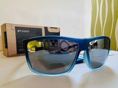 Nuevo - Gafas de sol polarizadas Costa Del mar Rinconcito marco azul 580p Foto 1 de 4