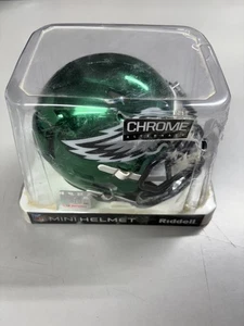Philadelphia Eagles Riddell Chrome Alternate Mini Helm - **Beschreibung lesen** - Bild 1 von 13
