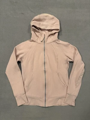 Lululemon Define Jacket Hoodie Full Zip Thumb Holes Stretch Pink Women’s Size 10 - Image 1 of 4