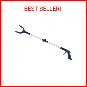 RMS 34 Inch Extra Long Reacher Grabber - Foldable Gripper and Reaching Tool with - Picture 1 of 1