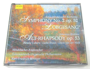 BARTHOLDY Symphony 2 Lobgesang Brahms Alt-Rhapsody Hanssler Classical CD Set New - Picture 1 of 2