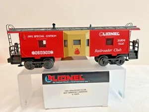 Lionel 6-16804#1 LRRC-1991' BAY WINDOW ILLUMINATED~W~ DIE-CAST TRUCKS LK/N - Picture 1 of 4