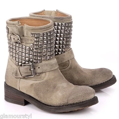 ASH Bottines TITAN Cuir daim/Clay 36 TBE - Photo 1/2