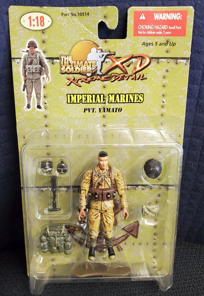 Ultimate Soldier XD Imperial Marines Pvt. Yamato 1:18 NIB - Image 1 of 1