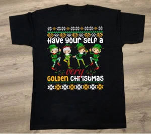 Golden Girls Have Yourself A Very Golden Christmas T-Shirt All Size MI268 - Picture 1 of 2