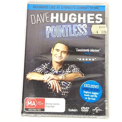 Dave Hughes - Pointless DVD, 2014 Australian Stand-Up Comedy comedian NEW - image 1 of 2