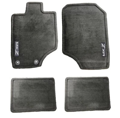 OEM NEW 2012 Lincoln MKZ Contour Floor Mats W/Logo- Agate - Image 1 of 4