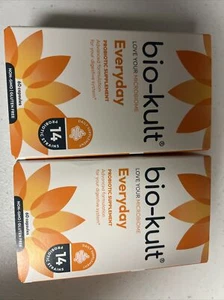 PROBIOTICS 14 Probiotic Strains Support Digestive System Immune 120ct BIO-KULT - Picture 1 of 3