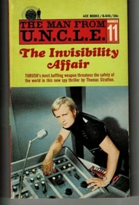 #11 Mann aus U.N.C.L.E. Taschenbuch Die Unsichtbarkeitsaffäre - Bild 1 von 4