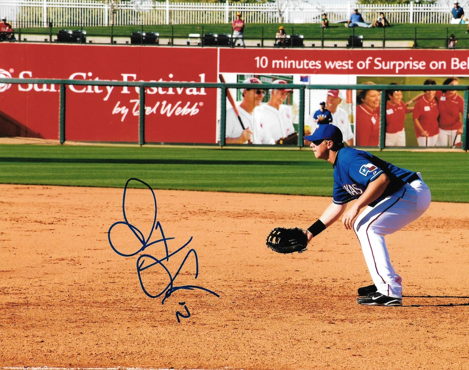 GFA Texas Rangers * Justin Smoak * Foto firmada 8x10 certificado de autenticidad J2 Foto 1 de 1