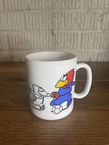 Vintage France '98 World Cup Mug Footix 1995 Soccer FIFA Souvenir Collectible - Picture 1 of 5