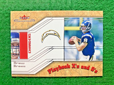 2002 Fleer #15/20 “Maximum” Drew Brees New Orleans Saints Chargers NFL