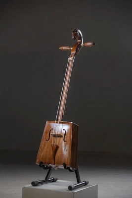 Mongolian Morin Khuur /Horse head fiddle/, Handmade, w/Carry-on bag - Image 1 of 4