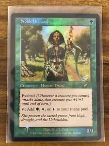 MTG✨NOBLE HIERACH Judges Reward FOIL✨MINT RARE Creature 2012 M. Zug Art UNPLAYED - Picture 1 of 8