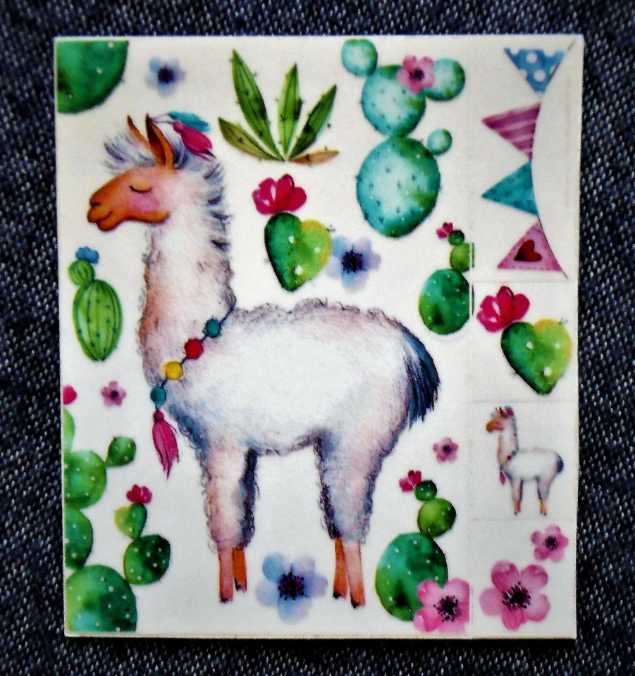 Handy-Sticker "LAMA" Smartphone Aufkleber 5-teilig NEU! - Bild 1 von 1