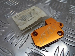 Cubierta de cilindro maestro freno de mano KTM naranja aleación billet NUEVO - Imagen 1 de 5