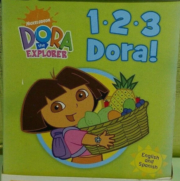 Leap Frog 123 Dora The Explorer Leap Reader English Spanish Interactive Book - Image 1 of 4