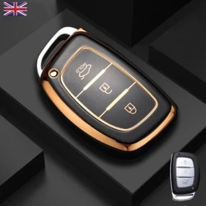 Funda para llave de coche para Hyundai Tucson Sonata Santa Fe Ioniq i10 i20 i30 i40 iX20 - Imagen 1 de 11