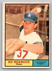 1961 Topps Baseball Ed Roebuck #6