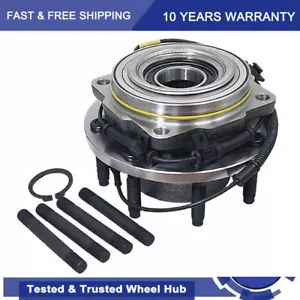 Conjunto de buje de cojinete de rueda delantera 4x4 para Ford F250 F350 Super Duty SRW 2005-2010 - Imagen 1 de 7