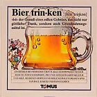 Vintage Biertrinken Poster Humor Deko Barockstil Wandbild TOMUS
