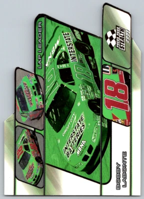 2001 Press Pass Stealth Lap Leader Die-Cut Bobby Labonte #LL25 HOF - Image 1 of 2