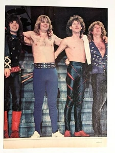 OZZY OSBOURNE / BLACK SABBATH / BAND MAGAZINE FULL PAGE PINUP POSTER CLIPPING - Imagen 1 de 2