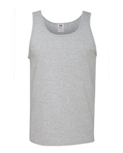 Fruit Of The Loom Mens HD Cotton Tank - Picture 1 of 9