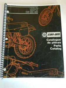 CAN-AM MX-6 125 250 400 PARTS BOOK ENGLISH + FRENCH ROTAX FREE SHIP US+CANADA - Picture 1 of 9