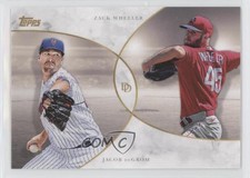 2020 Topps On Demand Dynamic Duals Jacob deGrom Zack Wheeler #3