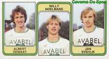 390 DEWAAY NOELMANS SVEHLIK SPORTING HASSELT STICKER FOOTBALL 1983 PANINI