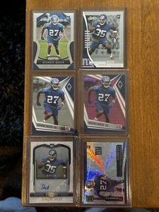(6) Lote de novato Panini Phoenix Deandre Baker New York Giants 2019 con automático/#d - Imagen 1 de 6