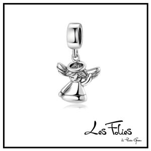 Charm pendente Angelo Custode in argento 925 - Les Folies (Modello Pandora)