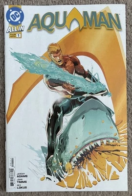 Aquaman #1 (2025 DC Comics) All In, Mera, Justice League, NM- - Image 1 of 2