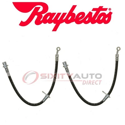 2 pc Raybestos Front Brake Hydraulic Hose for 1999 Honda Odyssey - Hoses zt Foto 1 de 4