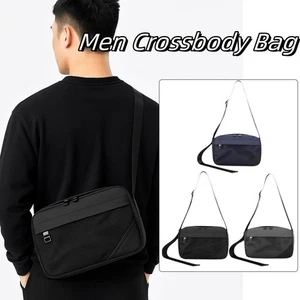 Square Sports Shoulder Bag Solid color Oxford Crossbody Bag Travel - Picture 1 of 15