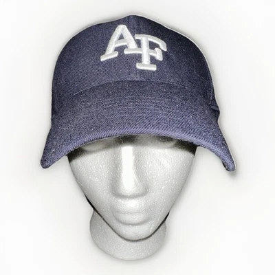 Vintage Air Force Falcons Hat Cap Fitted 7 1/4 Blue White Twins Enterprises Lids - Image 1 of 4