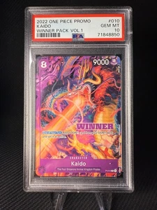 PSA 10 Kaido P-010 (Winner Pack Vol. 1) PROMO One Piece TCG - Picture 1 of 1