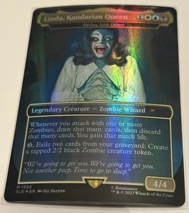 🌟 Linda, Kandarian Queen - Varina, Lich Queen Secret Lair FOIL Evil Dead 🌟 - Picture 1 of 2