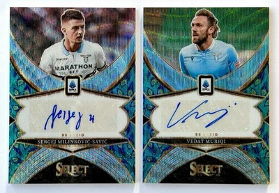 2024-25 Panini Select 🦚 Peacock Autos Milinkovic-Savic & Muriqi SS Lazio - Image 1 of 4