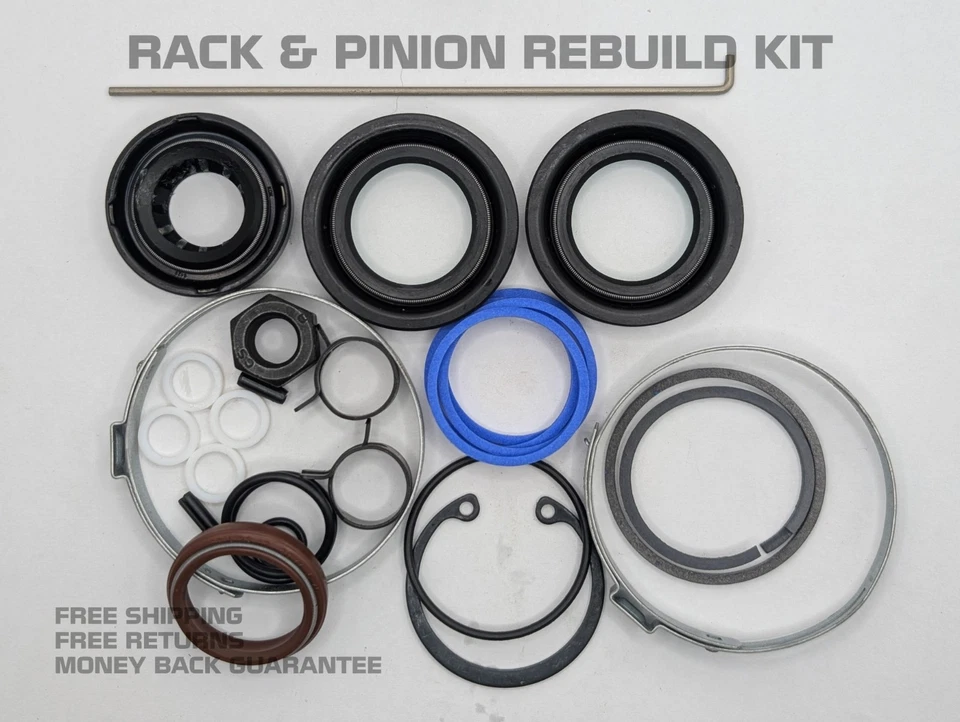 Rack & Pinion Repair Seal Kit for PLYMOUTH RELIANT w/ Plastic Bulkhead 1987-1991 - Image 1 of 1