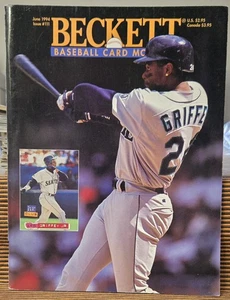 Beckett Baseball Monthly Price Guide #111 June 1994 Ken Griffey Jr Cover - Picture 1 of 1