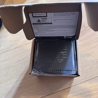 CALIX GIGAPOINT GP1000G GPON ONT NEW 100-05860 10 FIBRE OPTIC - Image 1 of 3