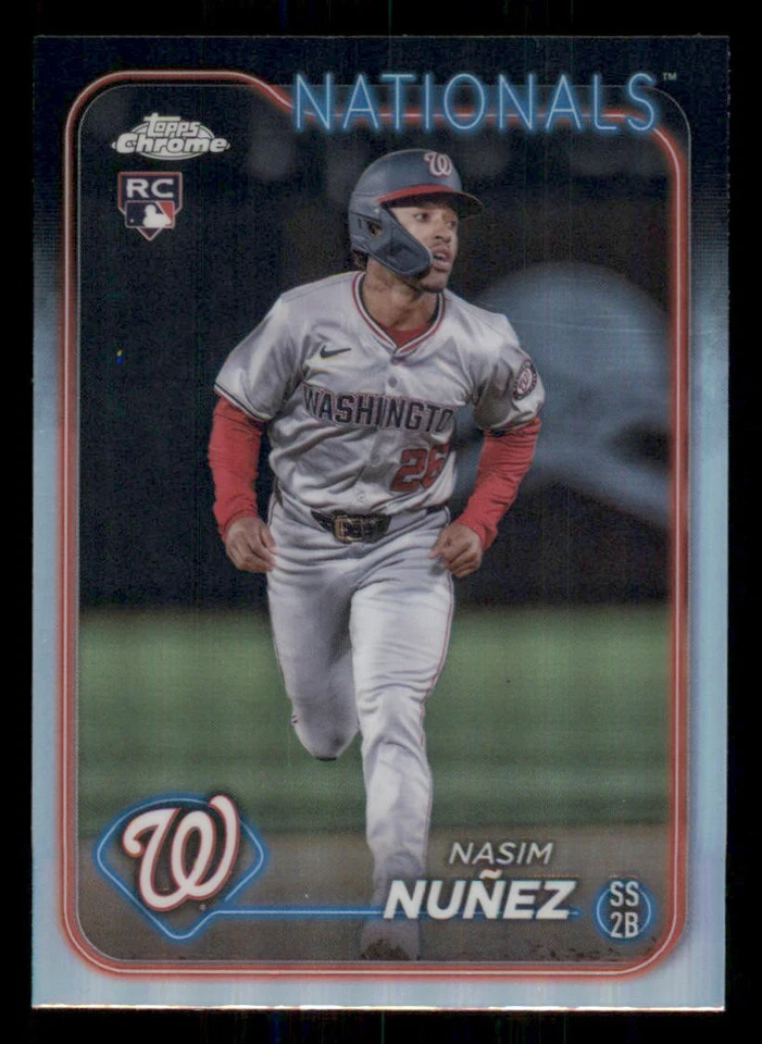 2024 Topps Chrome Update Refractors #USC173 Nasim Nunez - Image 1 of 2